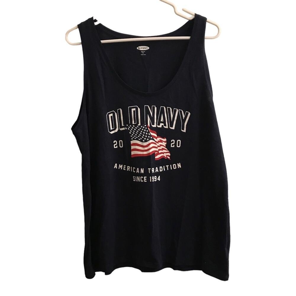 Old Navy Lost at Sea, Slim Fit, Flag, 2020 Tank Top Size XL